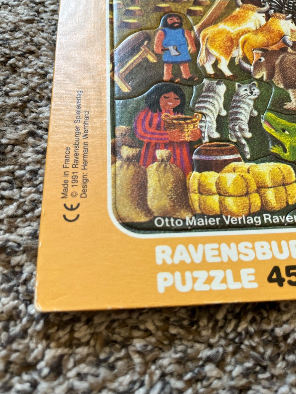 Ravensburger Noah’s Ark 45-piece See Inside Vintage Puzzle - Picture 4 of 6